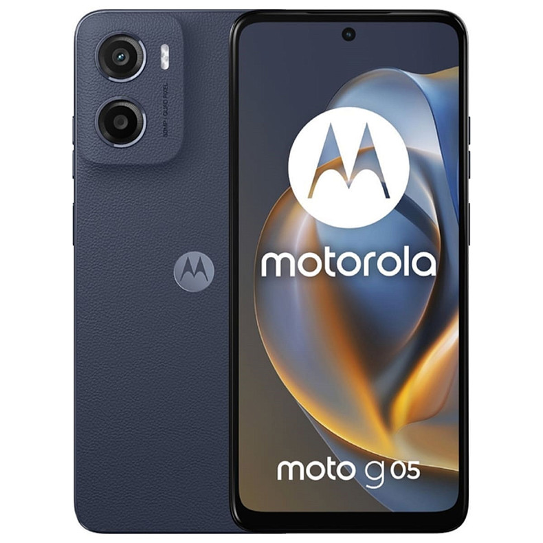 Смартфон Motorola Moto G05 4/128GB Denim Blue (PB6L0051UA)