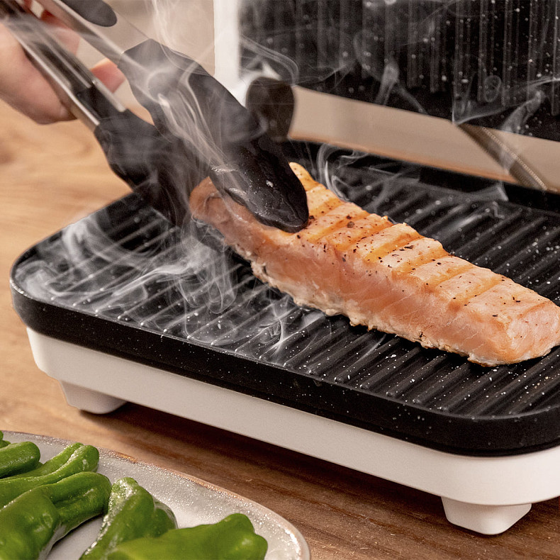 Гриль електричний CECOTEC Rock'nGrill 1200 Wood W