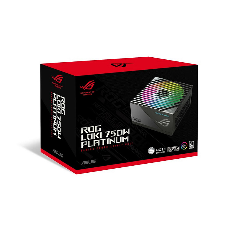 Блок живлення Asus ROG-LOKI-750P-SFX-L-GAMING PCIE5 750W Platinum (90YE00N4-B0NA00)