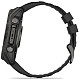 Спортивний годинник GARMIN Fenix 8 51mm AMOLED Sapphire Carbon Gray DLC Titanium with Black Silicone Band