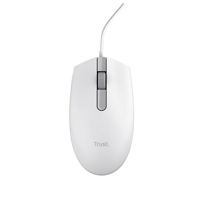 Миша Trust TM-101, USB-A, білий