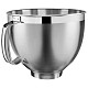 Кухонный комбайн KitchenAid Artisan 4,8 л 5KSM185PSEMS с откидным блоком серебряный медальон