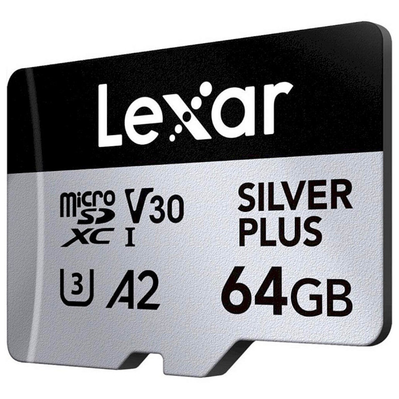 Карта пам’яті LEXAR MICRO SDXC 64GB UHS-I LMSSIPL064G-BNANG