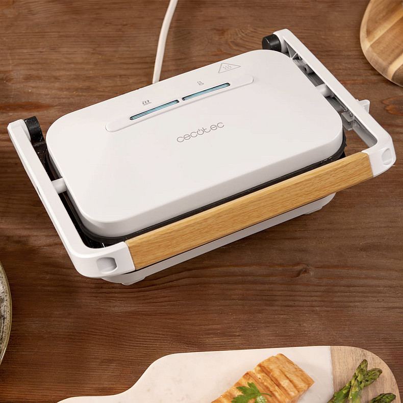 Гриль електричний CECOTEC Rock'nGrill 1200 Wood W