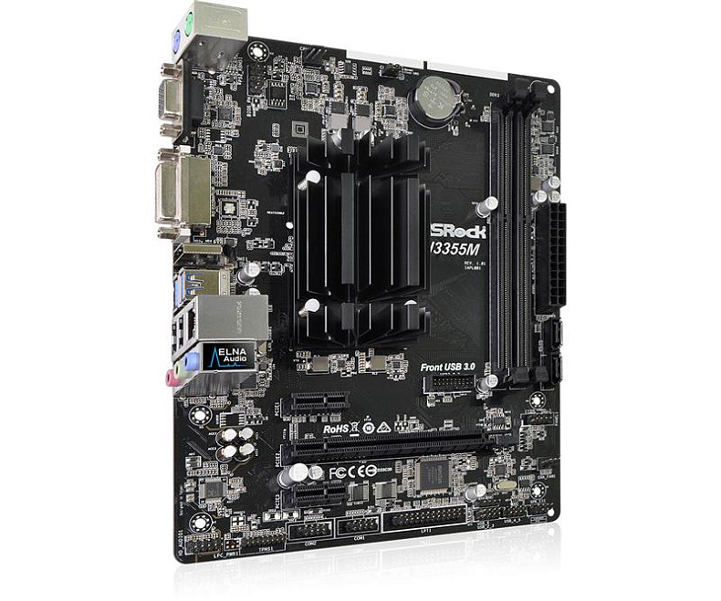 Материнская плата ASRock J3355M Micro ATX