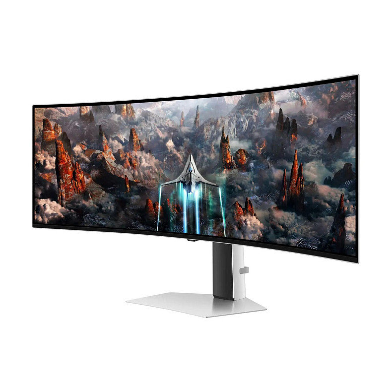 Монітор Samsung 48.7"Odyssey OLED G9 G93SC HDMI, DP, USB, MM, OLED, 5120x1440, 32:9, 240Hz, 0.3ms