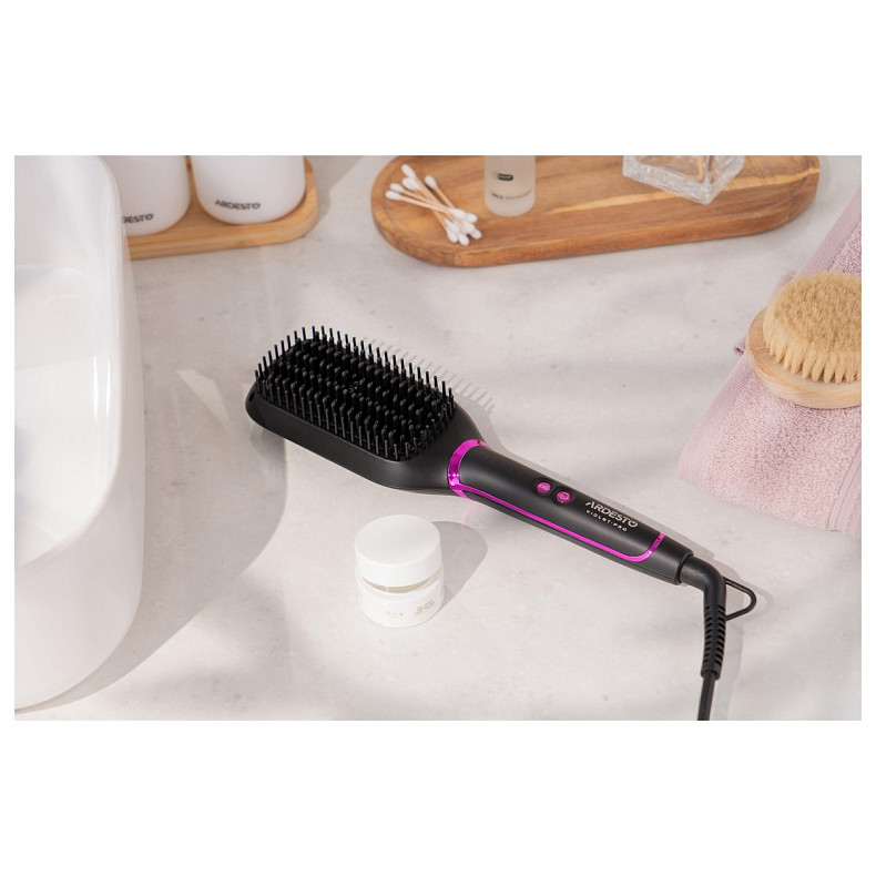 Щітка-випрямляч Ardesto  Violet Pro HSB-Y220PRO, 50Вт, 130-210C, кераміка, чорний