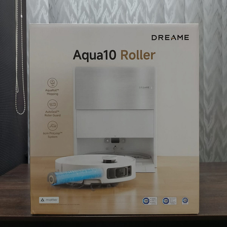 Робот-пилосос миючий Dreame Aqua 10 Roller White -- Уцінка