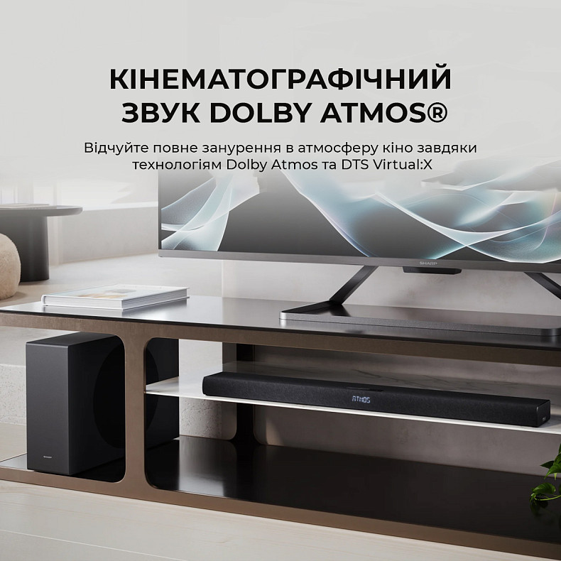 Саундбар Sharp HT-SBW320 Black