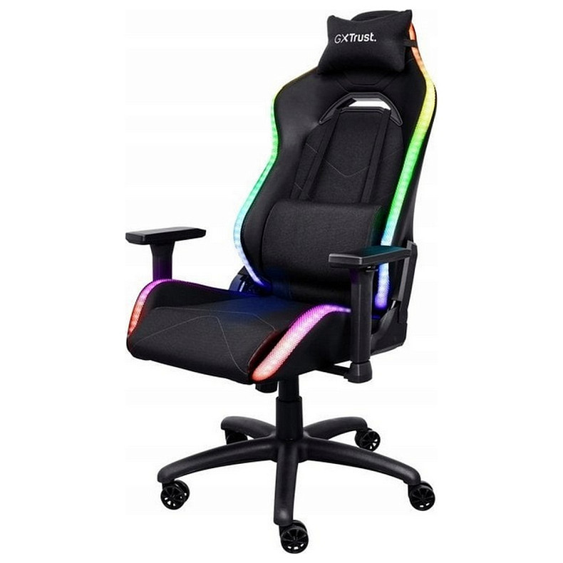 Кресло Trust GXT719 Ruya RGB Black