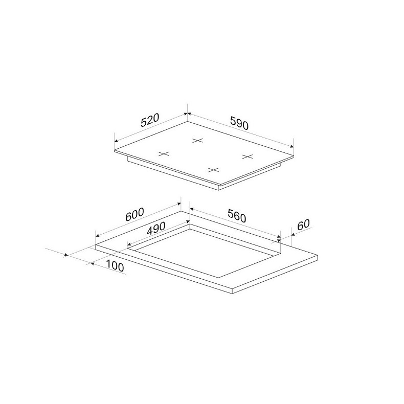 Духовой шкаф Hansa FCGS68326
