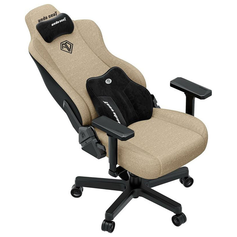 Кресло игровое Anda Seat Kaiser 3E XL Dark Beige Fabric