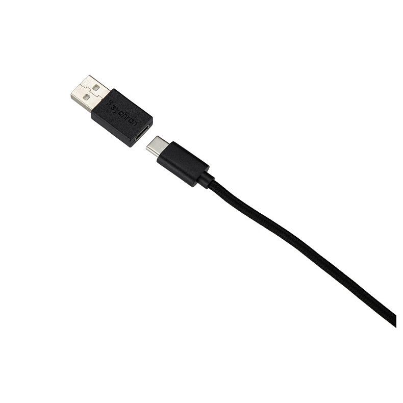 Клавиатура механическая Keychron C3 Pro V2 87Key, K pro Brown, USB-A, QMK, Hot-swap, 8K, EN/UKR, RGB, чо