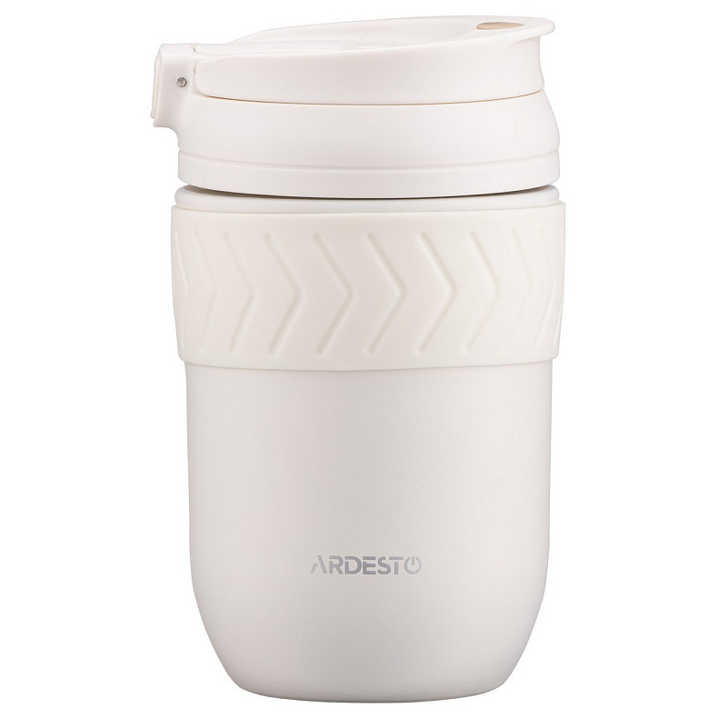 Термокружка Ardesto Cosy, 400мл, нержавеющая сталь, бежевая (AR2640B)