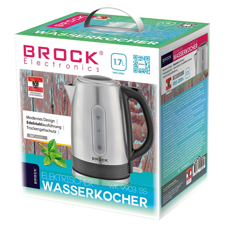 Електрочайник BROCK WK 9903 SS