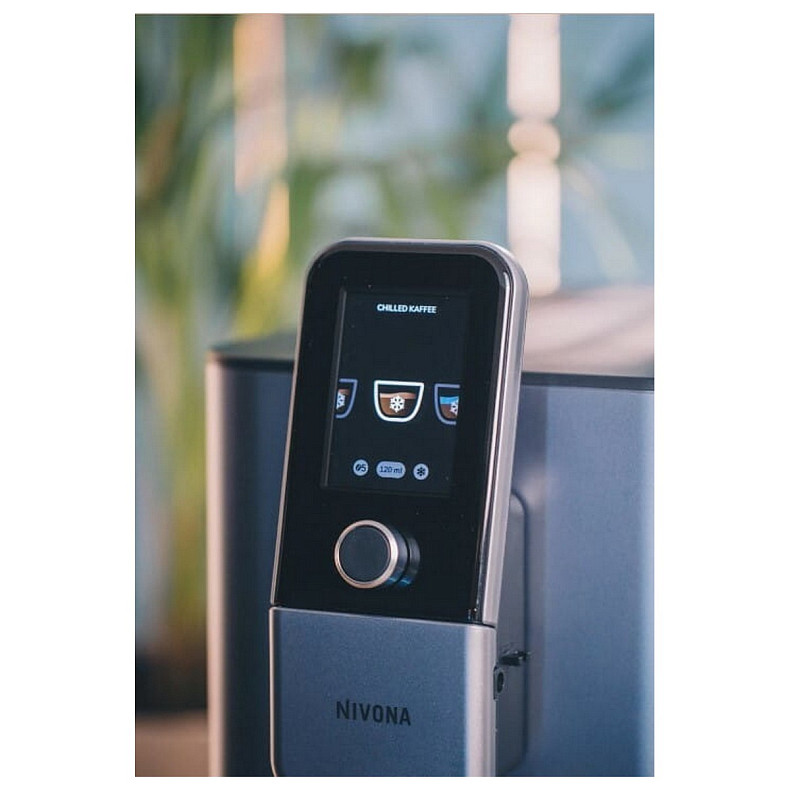 Кавомашина Nivona CafeRomatica, 1.8л, зерно+мелена, автомат.капуч, дисплей, авторецептів -9, пригот,