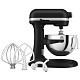 Кухонная машина KitchenAid Heavy Duty 5,2 л 5KSM55SXXEBM с подъемной чашей, матовый черный