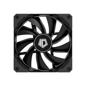 Вентилятор ID-Cooling TF-12025-BLACK, 120x120x25мм, 4-pin, чорний