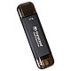 Портативний SSD Transcend 1TB USB 3.1 Gen 2 Type-A + Type-C ESD310 Чорний