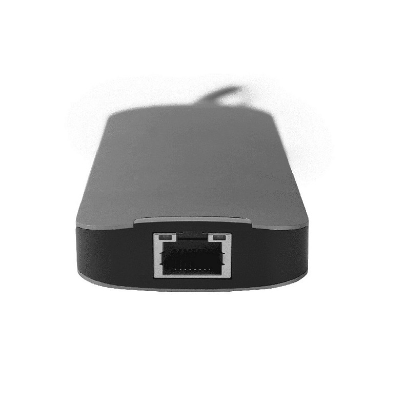 Док-станція USB3.2 Type-C --> HDMI/USB 3.2x2/RJ45/USB-C/SD/TF/PD 80W/Audio 9-in-1 DSC-901 CHIEFTEC