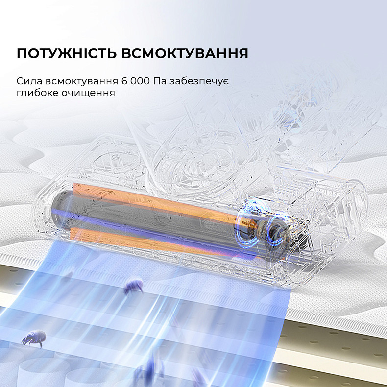 Ручной пылесос JIMMY с УФ-лампой для мягкой мебели (BD7Pro)