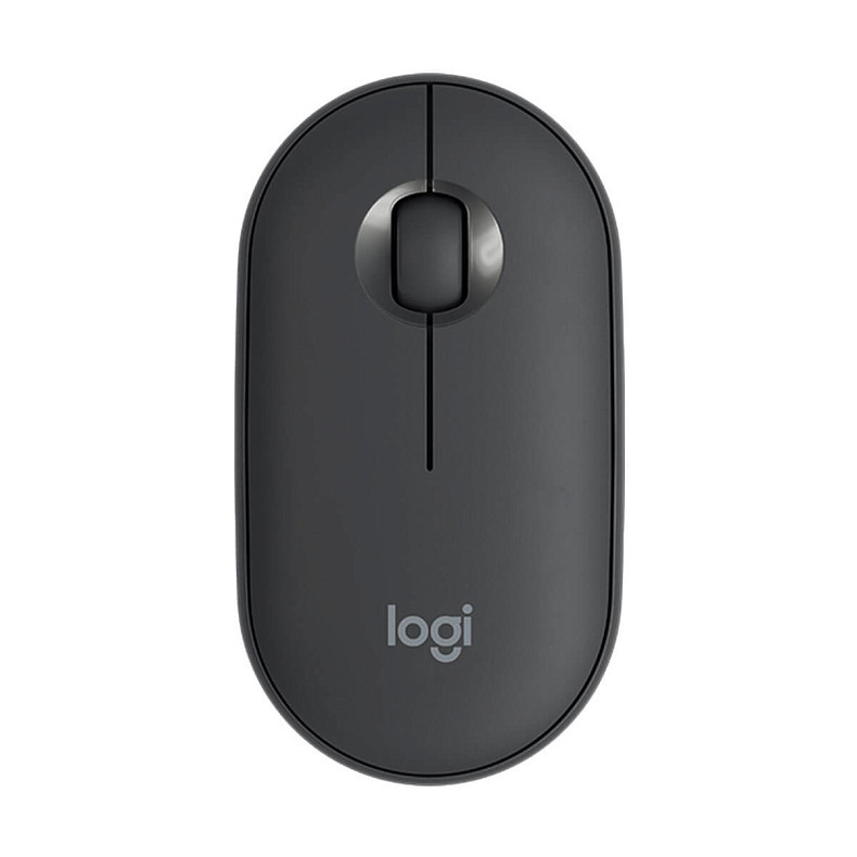 Мышь беспроводная Logitech Pebble M350 (910-005718) Black USB