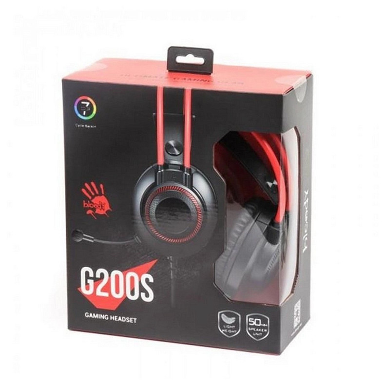 Гарнітура A4Tech Bloody G200S Black/Red