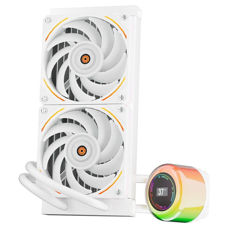 Система водяного охолодження 1stPlayer CC-240 White