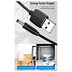 Кабель Vention USB-DC 3.5mm, 0.5m, Black (CEXBD)