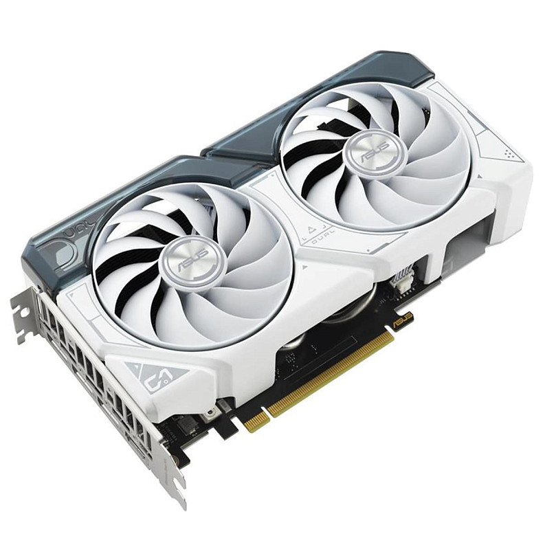 Відеокарта Asus Dual OC GeForce RTX 4060 8GB GDDR6 White (DUAL-RTX4060-O8G-WHITE)