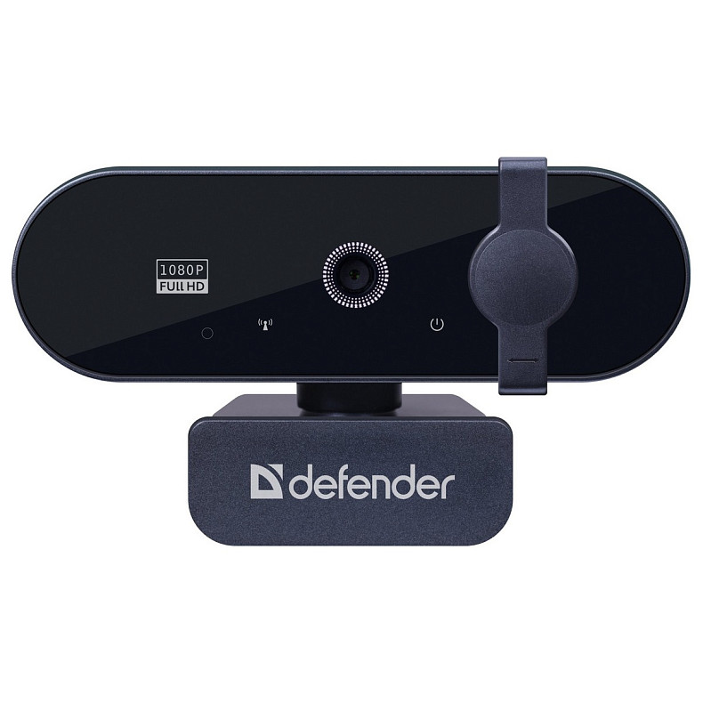 Веб-камера Defender G-lens 2580 FullHD 1080p, 2МП, чорна