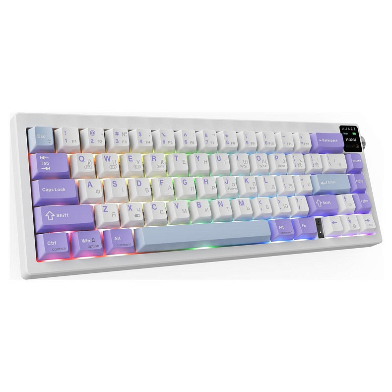 Клавіатура Ajazz AK650 Flying Fish Switch Purple (AK650-FF-PWB)