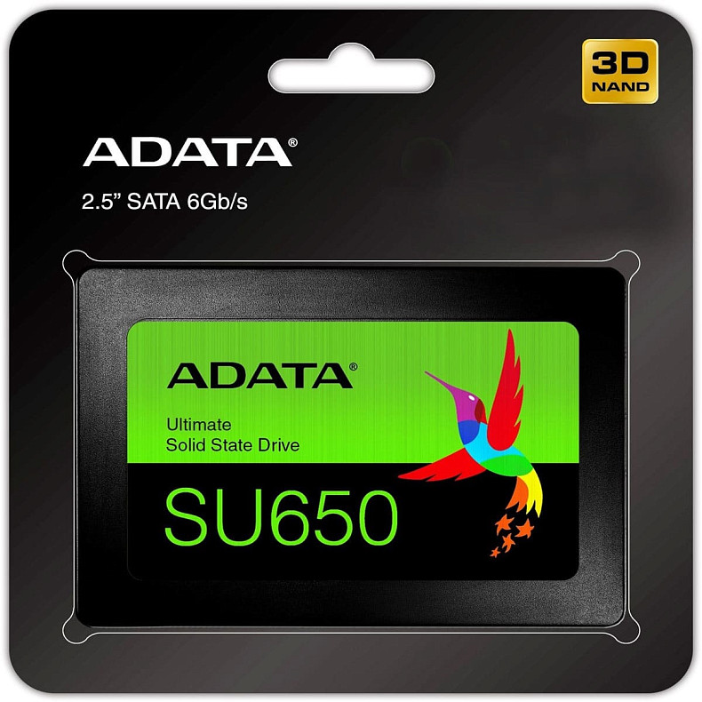 Накопичувач SSD SATA2.5" 240GB NAND FLASH ASU650SS-240GT-R ADATA