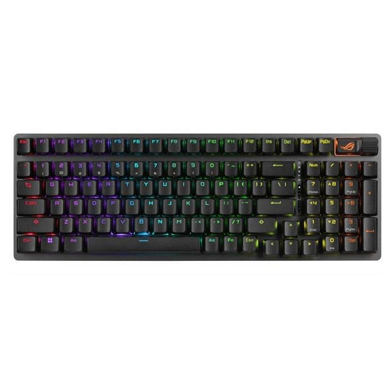 Бездротова клавіатура Asus ROG Strix Scope II 96 RGB NX Wireless Black (90MP037A-BKUA01)