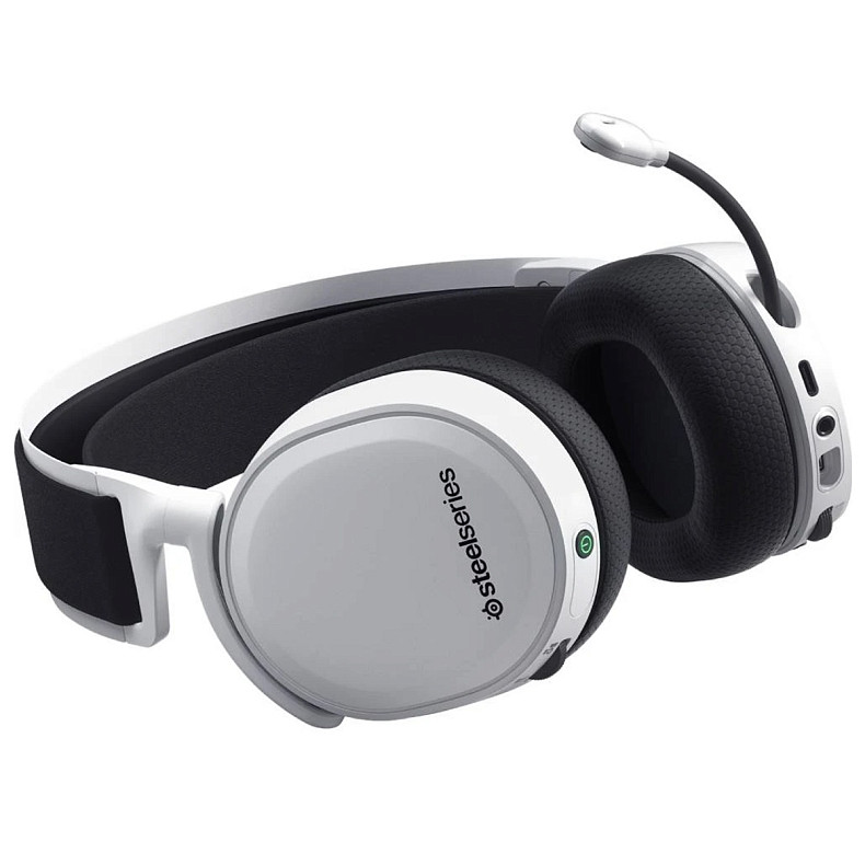 Гарнітура STEELSERIES Arctis 7+ Wireless, white (61461)