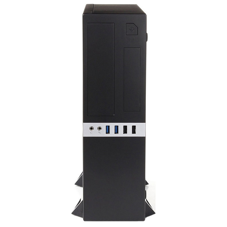 Корпус Casecom S-503 400W-80mm 2xUSB3.0+2xUSB2.0 SFF mATX, Black