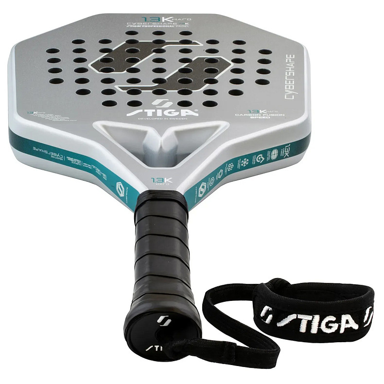Ракетка для падел тенниса Stiga Racket 1.3K Hard Cybershape (2202-1826-03)