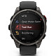 Спортивний годинник GARMIN Fenix 8 Pro 47 mm AMOLED Sapphire Carbon Gray DLC Titanium with Black/Pebble Gray Silicone Band (010-03198-00)