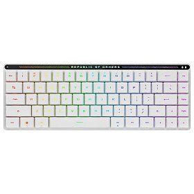 Клавіатура бездротова Asus ROG Falchion RX Low Profile 68key NX RD EN RGB White (90MP03EC-BKUA10)