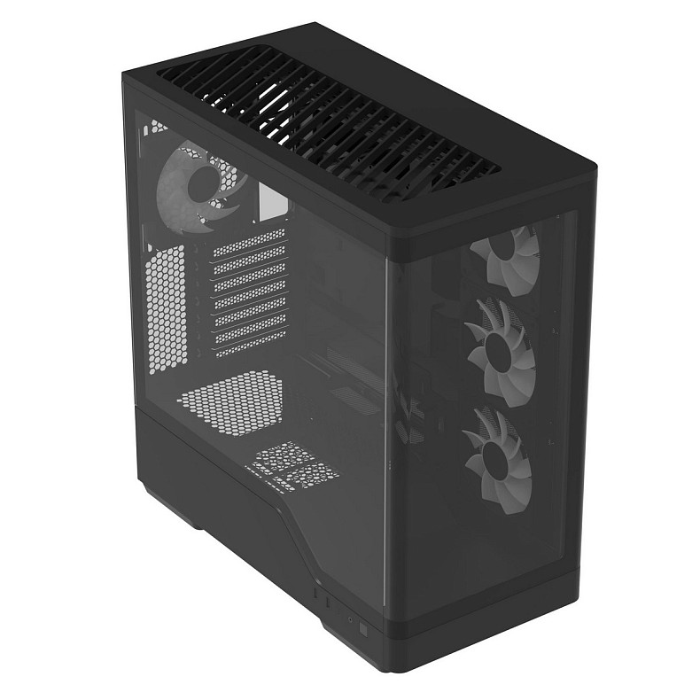 Корпус AeroCool P500A-BK-v1 Black (ACCM-PN08143.11)