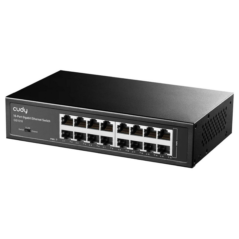 Коммутатор Cudy GS1016, 16-Port Gigabit Metal Switch