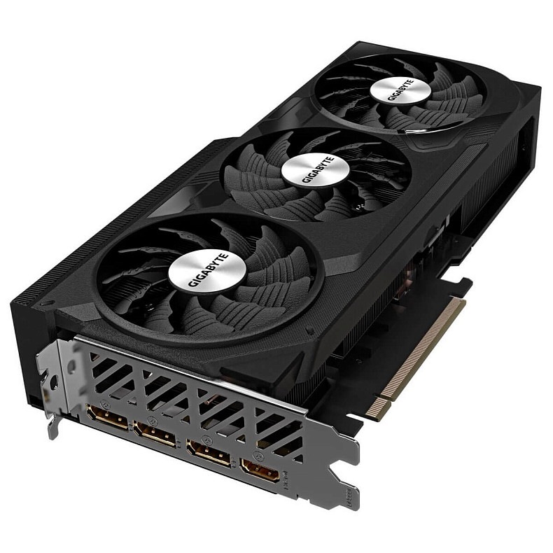 Відеокарта Gigabyte GeForce RTX 4070 12GB GDDR6X Windforce OC (GV-N4070WF3OC-12GD)