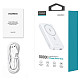 УМБ Choetech Magnetic Wireless 10000mAh 20W PD, QC3.0 USB-A+USB-C White