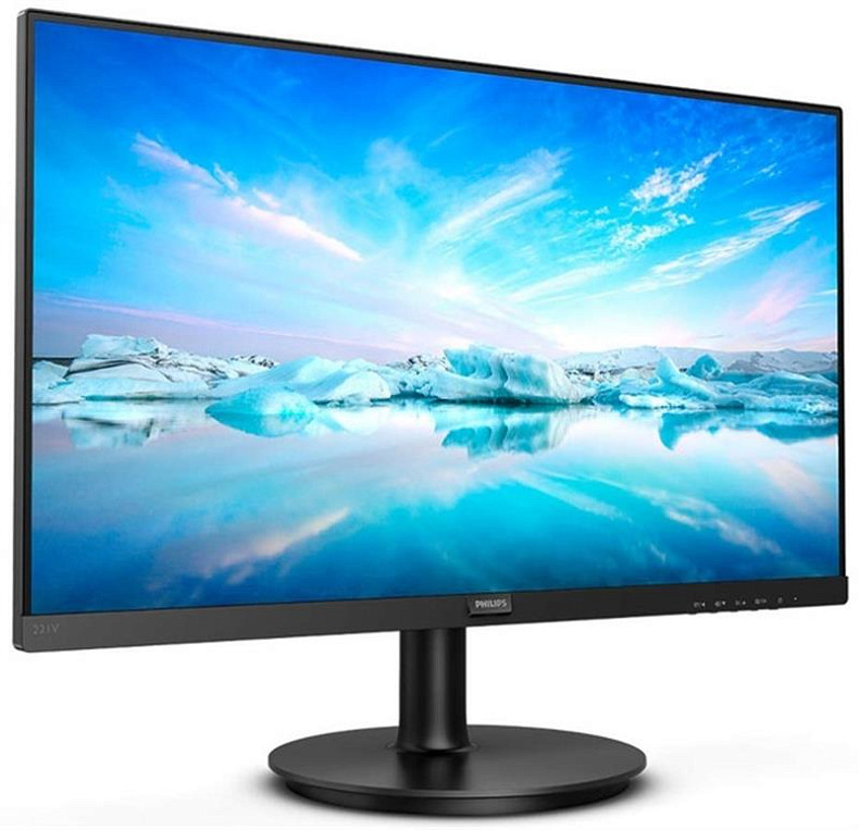 Монитор Philips 21.5" 221V8/00 VA Black