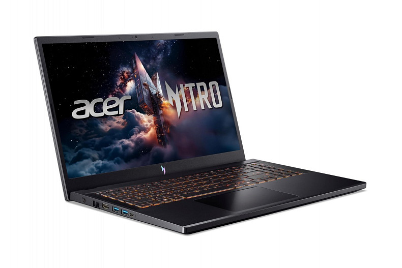 Ноутбук Acer Nitro V 15 ANV15-52 15.6" FHD IPS, Intel 7-240H, 16GB, F1TB, NVD5050-8, Lin, черный