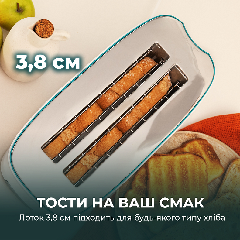 Тостер Cecotec Toast&Taste Extra Double W