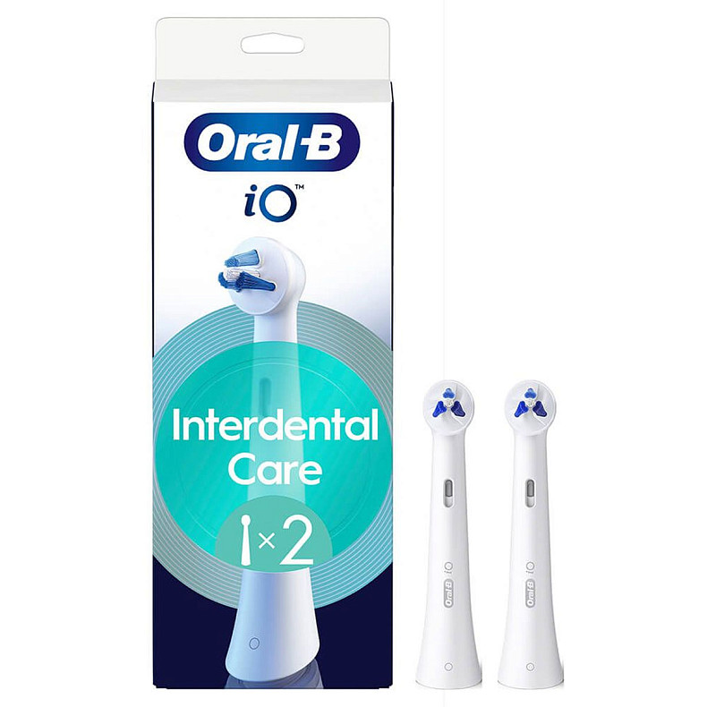 Насадка для зубной щетки Braun Oral-B iO RB TG-2 Interdental Clean Белые (2)