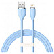 Кабель Baseus Jelly Liquid Silica Gel USB-Lightning, 2.4A, 1.2м Blue (CAGD000003)