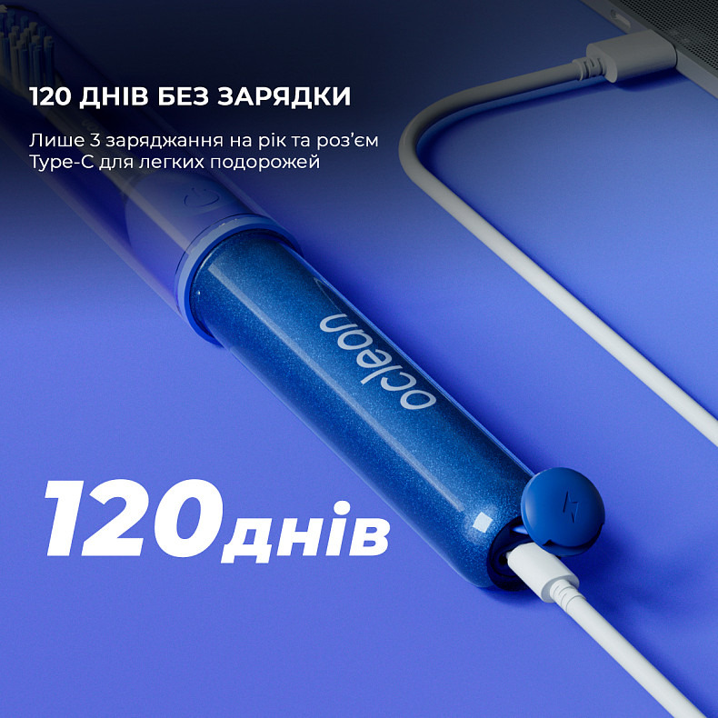Электрическая зубная щетка Oclean Ease Blue