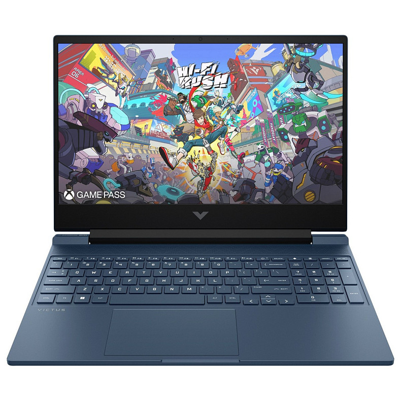 Ноутбук HP Victus 15-fb3046ua 15.6" FHD IPS AG, AMD AI 7 350, 24GB, F1TB, NVD5060-8, DOS, синій